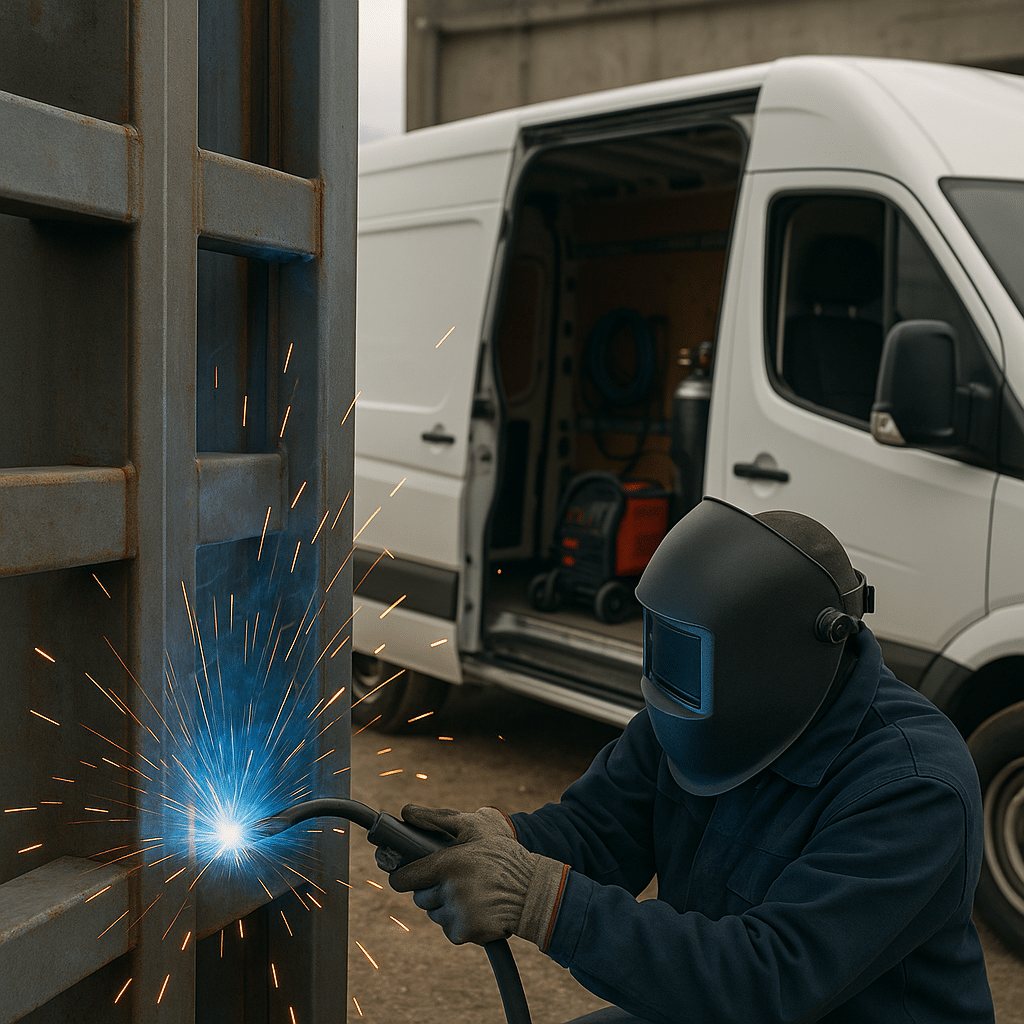 mobilní svařování